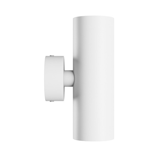 Lampa ścienna SQUALLA VARIOSA TUBO 2XGU10 Kinkiet 230V IP20 55X160X90mm białe Biały okrągłe okrągła SLIP006017 SPECTRUM LED