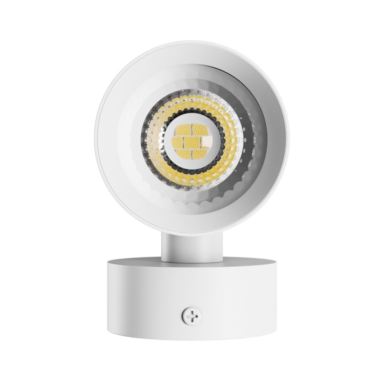 Lampa ścienna SQUALLA VARIOSA TUBO 2XGU10 Kinkiet 230V IP20 55X160X90mm białe Biały okrągłe okrągła SLIP006017 SPECTRUM LED