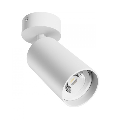 Lampa ścienno-sufitowa SQUALLA VARIOSA GU10 Kinkiet 230V IP20 55x100x165MM białe Biały okrągłe okrągła SLIP006019 SPECTRUM LED