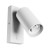 Kinkiet z włącznikiem SQUALLA VARIOSA SWITCH GU10 230V IP20 55x100MM białe Biały okrągłe okrągła SLIP006021 SPECTRUM LED do sypialni