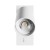 Kinkiet z włącznikiem SQUALLA VARIOSA SWITCH GU10 230V IP20 55x100MM białe Biały okrągłe okrągła SLIP006021 SPECTRUM LED do sypialni