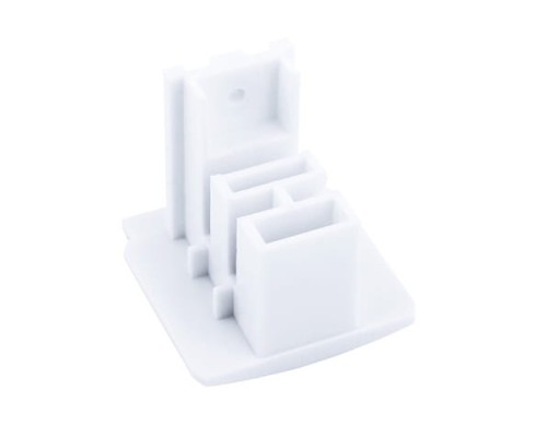 Zaślepka końcowa do Szynoprzewodu Szyny CTLS DEAD END CAP WHITE 8710 NOWODVORSKI Lighting Loft nowoczesna trójfazowa 3 fazowa 3F sufitowy ścienny oświetlenie szynowe listwa natynkowa 230V biała Inspiracje Premium