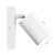 Kinkiet z włącznikiem SQUALLA VARIOSA SWITCH GU10 230V IP20 55x100MM białe Biały okrągłe okrągła SLIP006021 SPECTRUM LED do sypialni