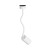 Lampa sufitowa natynkowa VARIOSA FLEXI GU10 BAZA 230V IP20 55x100x410mm Biała Biały okrągłe okrągła SLIP006025 SPECTRUM LED zwis giętka wyginana