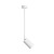 Lampa sufitowa natynkowa VARIOSA GU10 BAZA 230V IP20 55x100x450mm Biała Biały Okrągła SLIP006027 SPECTRUM LED zwis
