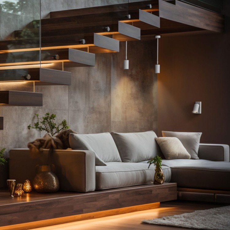 Lampa sufitowa natynkowa VARIOSA GU10 BAZA 230V IP20 55x100x450mm Biała Biały Okrągła SLIP006027 SPECTRUM LED zwis