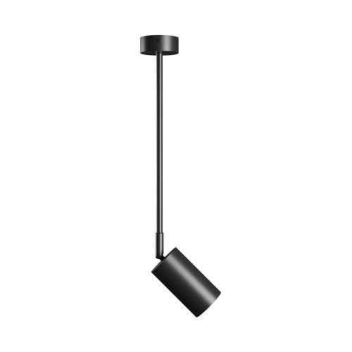 Lampa sufitowa natynkowa VARIOSA GU10 BAZA 230V IP20 55x100x450mm Czarny Czarna Okrągła SLIP006028 SPECTRUM LED zwis
