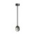 Lampa sufitowa natynkowa VARIOSA GU10 BAZA 230V IP20 55x100x450mm Czarny Czarna Okrągła SLIP006028 SPECTRUM LED zwis