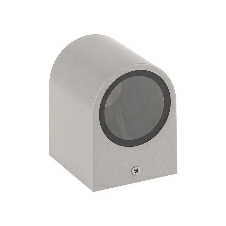 PARETE GU10 X1 Jednokierunkowy kinkiet 250V IP54 80 x 73 x 95mm Szary SLIP007007 SPECTRUM LED