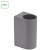 PARETE GU10 X2 Dwukierunkowy Kinkiet 250V IP54 150 x 73 x 95mm Szary SLIP007008 SPECTRUM LED
