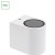 PARETE GU10 X1 Jednokierunkowy kinkiet 250V IP54 80 x 73 x 95mm Biały SLIP007009 SPECTRUM LED
