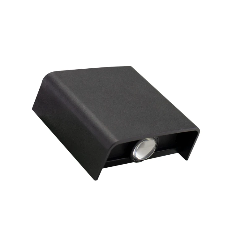 LUNARIX 1 Kinkiet 2W CCT 230V IP54 RA90 110x100x40MM Czarny, świeci góra/dół SLIP007015 SPECTRUM LED