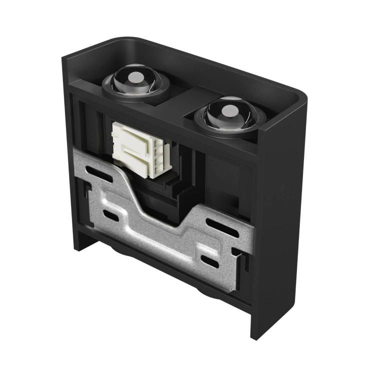 LUNARIX 2 Kinkiet 4W CCT 230V IP54 RA90 110X110X40 MM Czarny, świeci góra/dół SLIP007018 SPECTRUM LED