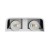 LUNARIX 2 Kinkiet 4W CCT 230V IP54 RA90 110X110X40MM Biały świeci góra/dół SLIP007019 SPECTRUM LED