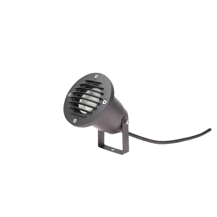 FLORI GU10 ALU RAY 250V IP65 98x160mm Czarna wbijana, Ruchoma SLIP012013 SPECTRUM LED