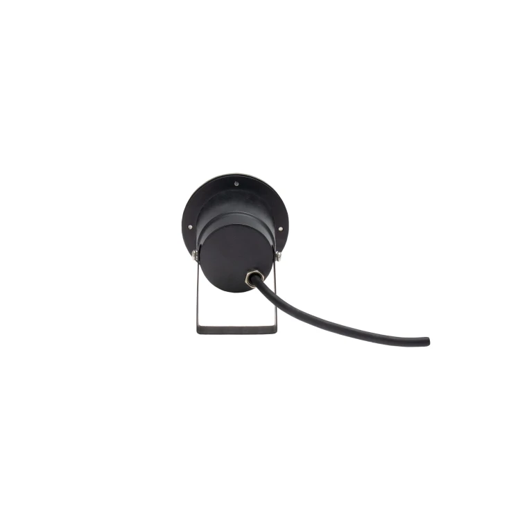 FLORI GU10 ALU RAY 250V IP65 98x160mm Czarna wbijana, Ruchoma SLIP012013 SPECTRUM LED