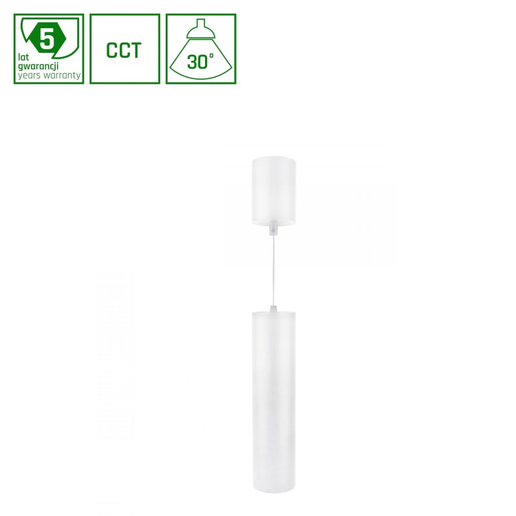 HANGIT MULTIWAY M 11W CCT 230V 30° IP20 74X300BAZA 75X100 Biały,Regulowana WYSOKOŚĆ, 5 LAT WLD+20008 WOJNAROWSKI Lighting