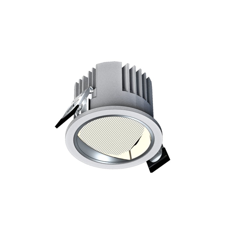 ASYMMETRIC - Model M - wallwasher 20W, ?108 mm, h85 mm, kolor Biały WLD+20042_ZASILACZ WOJNAROWSKI Lighting oczko podtynkowe oprawa sufitowa podtynkowa