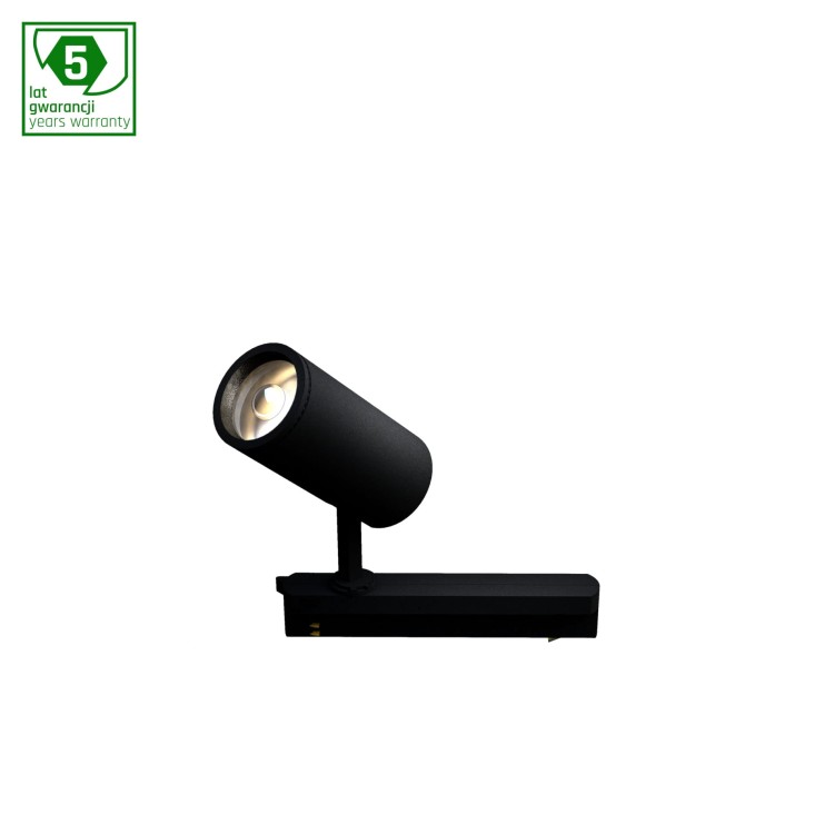 Spot ZOOM - Oprawa na Szynoprzewód trójfazowy, 32W, regulacja kąta świecenia 20-60°, kolor czarny WLD+30002WW90 WOJNAROWSKI Lighting