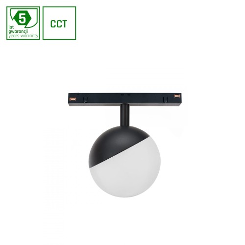 System SHIFT SMART- GLOBE Oprawa Kula fi100x130mm 5W 165st czarny CCT/DIM 5 Lat Gwarancji WLD+40000_SMART WOJNAROWSKI Lighting
