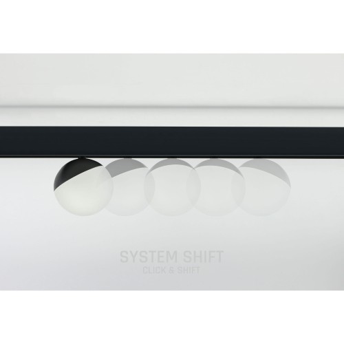 System SHIFT SMART- GLOBE Oprawa Kula fi100x130mm 5W 165st czarny CCT/DIM 5 Lat Gwarancji WLD+40000_SMART WOJNAROWSKI Lighting