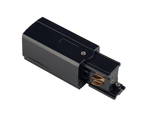 Końcówka zasilająca prawa do Szynoprzewodu Szyny CTLS POWER END CAP RIGHT BLACK PE-R 8713 NOWODVORSKI Lighting Loft nowoczesna trójfazowa 3 fazowa 3F sufitowy ścienny oświetlenie szynowe listwa natynkowa 230V czarna Inspiracje Premium