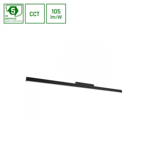 System SHIFT CCT- LINE L Oprawa Liniowa 902X23X42MM 22W 100ST Czarny CCT SWITCH 5 Lat Gwarancji WLD+40010_CCT WOJNAROWSKI Lighting