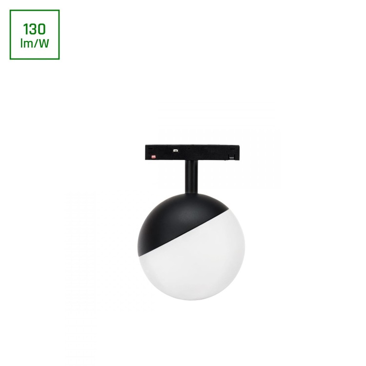 System SHIFT BASIC - GLOBE Oprawa Kula 90mm 10W 3000K czarny WLD+70001WW WOJNAROWSKI Lighting