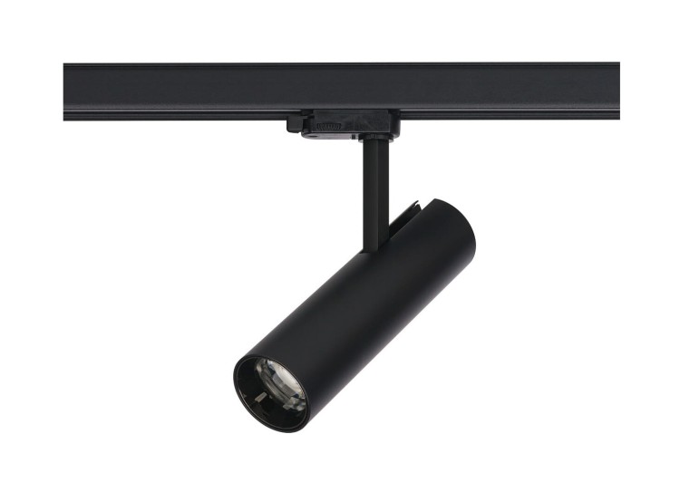 Lampa szynowa Reflektor szynowy trójfazowa CTLS MILO LED 8764 NOWODVORSKI Lighting 15W 3000K Loft nowoczesna 3 fazowa 3F sufitowa ścienna oświetlenie szynowe 230V szynoprzewodu barwa ciepła ciepłobiała czarna Inspiracje Premium