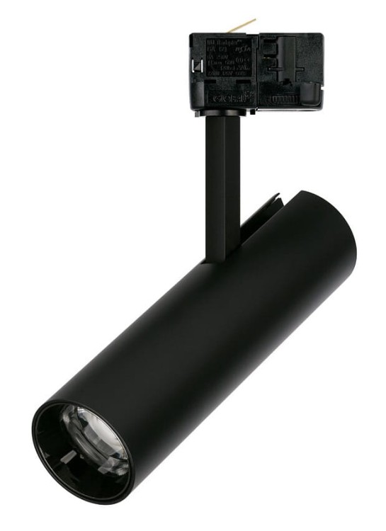 Lampa szynowa Reflektor szynowy trójfazowa CTLS MILO LED 8764 NOWODVORSKI Lighting 15W 3000K Loft nowoczesna 3 fazowa 3F sufitowa ścienna oświetlenie szynowe 230V szynoprzewodu barwa ciepła ciepłobiała czarna Inspiracje Premium