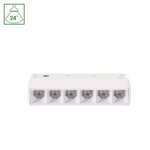 System SHIFT BASIC - GRID XS Oprawa Liniowa 110MM 6W 2700K Biały WLD+70044WW WOJNAROWSKI Lighting