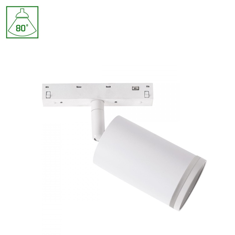 System SHIFT BASIC - Spot S RING Oprawa Kierunkowa 55X100X160MM 7W 2700K Biały WLD+70047WW WOJNAROWSKI Lighting