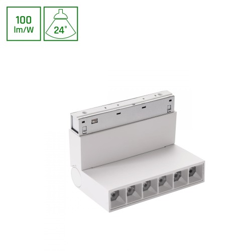 System SHIFT BASIC - GRID XS ADJUSTABLE Oprawa Liniowa 110MM 6W 4000K Biały WLD+70051NW WOJNAROWSKI Lighting