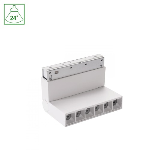 System SHIFT BASIC - GRID XS ADJUSTABLE Oprawa Liniowa 110MM 6W 2700K Biały WLD+70051WW WOJNAROWSKI Lighting