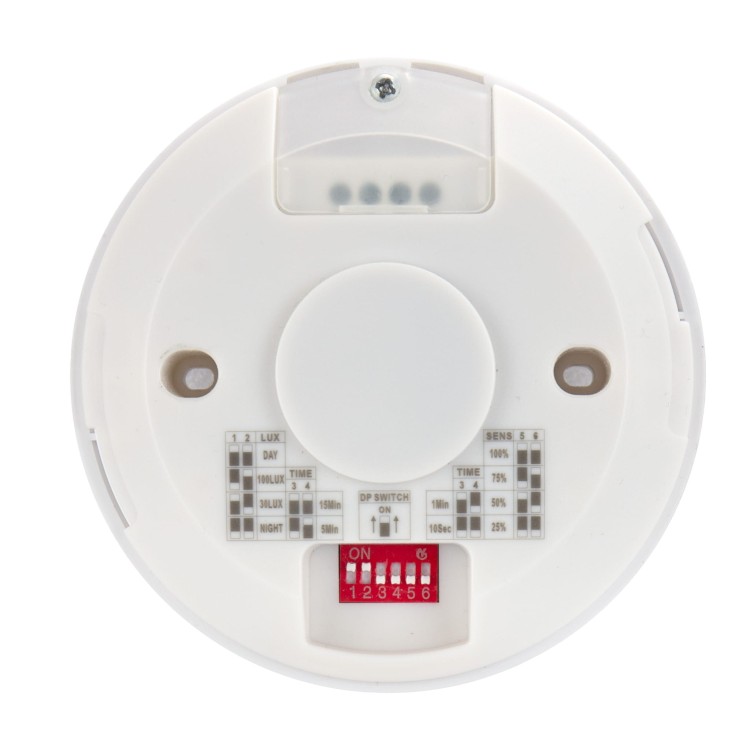 Czujnik obecności i ruchu mikrofalowy 360st 800/400W 6m n/t IP20 230V WLD+91018 SPECTRUM LED