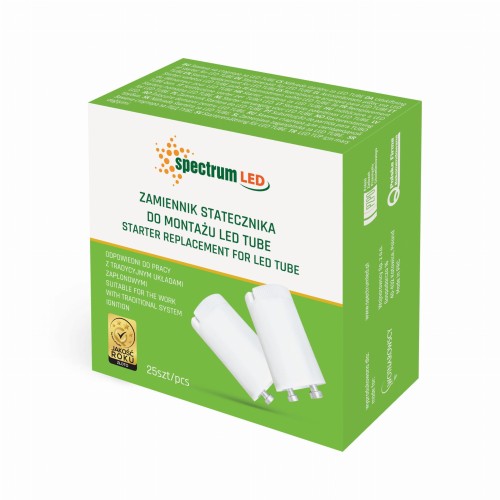 Zamiennik startera do LED TUBE jednostronnie zasilany WOJ+04063 SPECTRUM LED