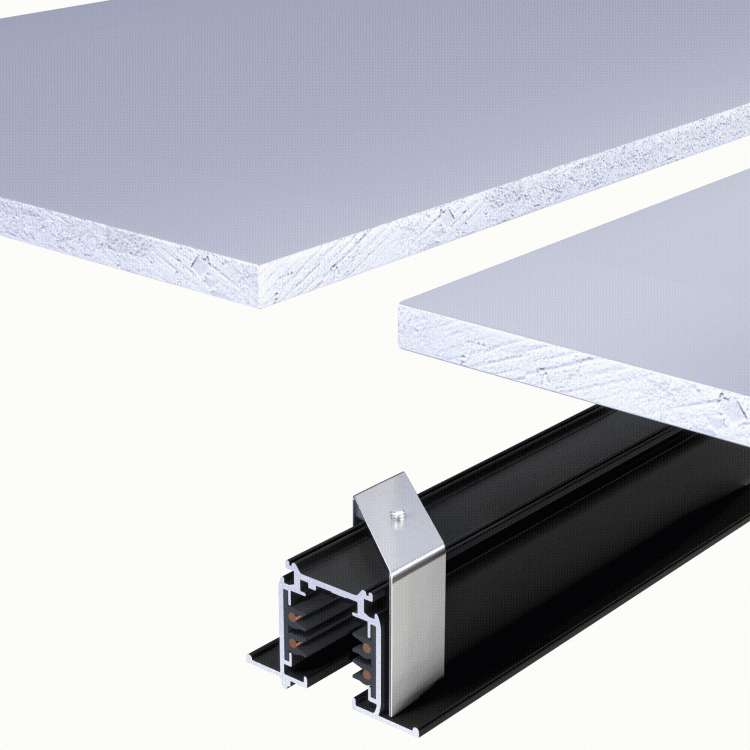 SPS Podtynk Szynoprzewód 3F 2M Biały WOJ+06492 SPECTRUM LED