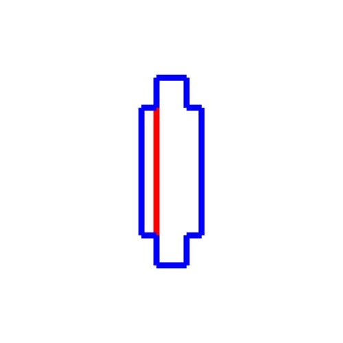 SPS Podtynk Zasilanie przelotowe Czarny WOJ+06505 SPECTRUM LED