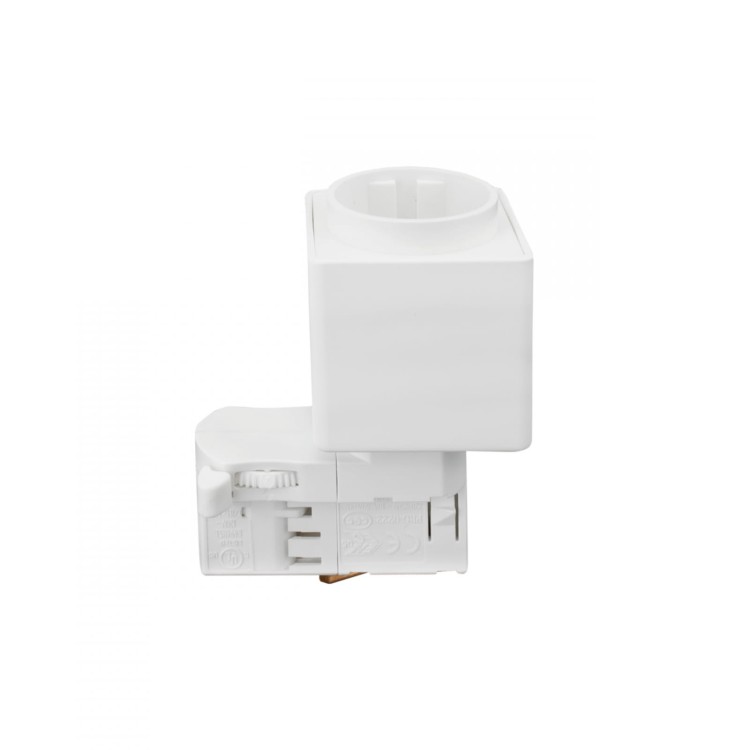 SPS 2 Gniazdo 230V na Szynoprzewód 3F Biały WOJ+06544 SPECTRUM LED