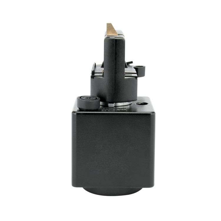SPS 2 Gniazdo 230V na Szynoprzewód 3F Czarny WOJ+06545 SPECTRUM LED