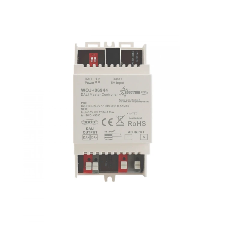 Sterownik centralka DALI master USB DIN WOJ+06944 SPECTRUM LED