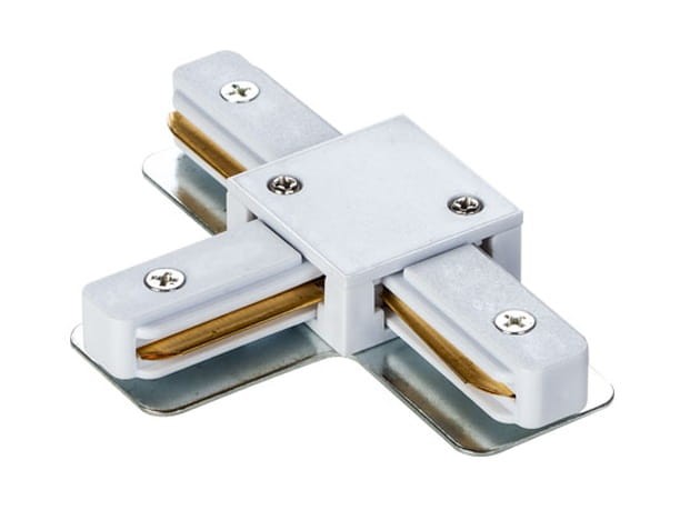 Łącznik do szynoprzewodu T Connector STTW DPM Struhm Ideus Loft nowoczesna sufitowy ścienny do oświetlenie szynowe listwa natynkowa szynoprzewodów 230V złączka biały
