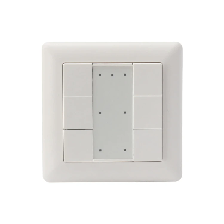 Włącznik 6 przyciskowy DALI-2 programowalny z Master USB WOJ+06948 SPECTRUM LED