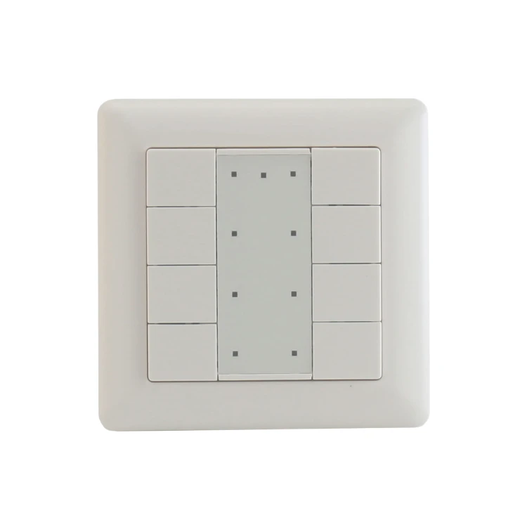 Włącznik 8 przyciskowy DALI-2 programowalny z Master USB WOJ+06949 SPECTRUM LED