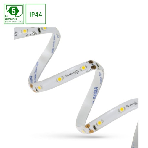 Taśma LED Pasek 20W 3528 60LED WW 5 Lat 1m (rolka 5m) - w silikonie WOJ+11990_20 SPECTRUM LED