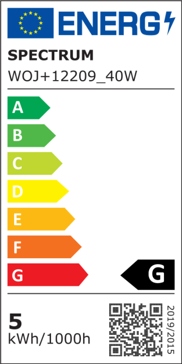 Taśma LED Pasek 40W 2835 120LED WW 5 Lat 1m (rolka 5m) - bez osłony WOJ+12209_40W SPECTRUM LED