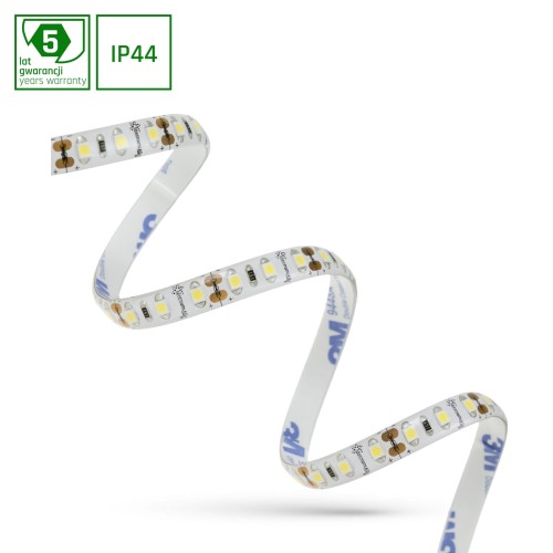 Taśma LED Pasek 30W 3528 120LED CW 5 Lat 1m (rolka 5m) - w silikonie WOJ+12212 SPECTRUM LED
