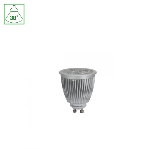 Żarówka LED GU10 230V 4x2W CW 38st WOJ+12611 SPECTRUM LED