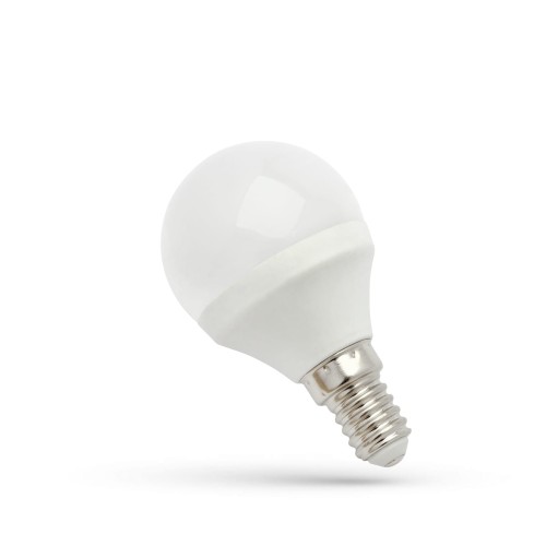 Żarówka LED kulka E-14 E14 230V 6W CW WOJ+13023 SPECTRUM LED