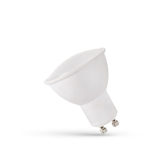 Żarówka LED GU10 230V 1,5W SMD CW z matową szybką WOJ+13269 SPECTRUM LED